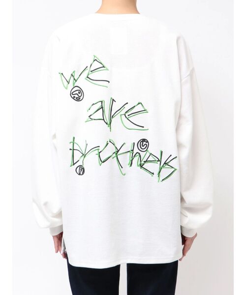 EVRIS PSYCHICFEVER オーバーサイズサーマルロンT サイフィ セール】【PSYCHIC FEVER × EVRIS】オーバーサイズサーマルロンT（T