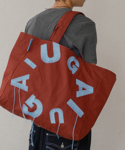 IUGAMAKARAS(イウガマカラス)の「IUGA Big Shopper Bag (Burgundy)(エコバッグ/サブバッグ・レディース・その他・FREE)」の20枚目の写真
