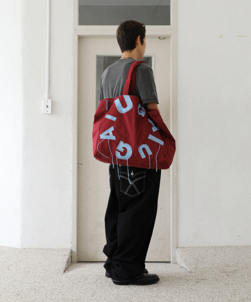 IUGAMAKARAS(イウガマカラス)の「IUGA Big Shopper Bag (Burgundy)(エコバッグ/サブバッグ・レディース・その他・FREE)」の21枚目の写真