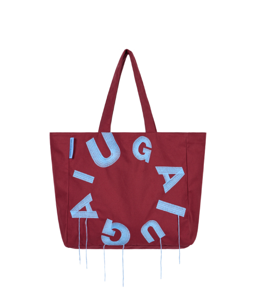IUGAMAKARAS(イウガマカラス)の「IUGA Big Shopper Bag (Burgundy)(エコバッグ/サブバッグ・レディース・その他・FREE)」の22枚目の写真