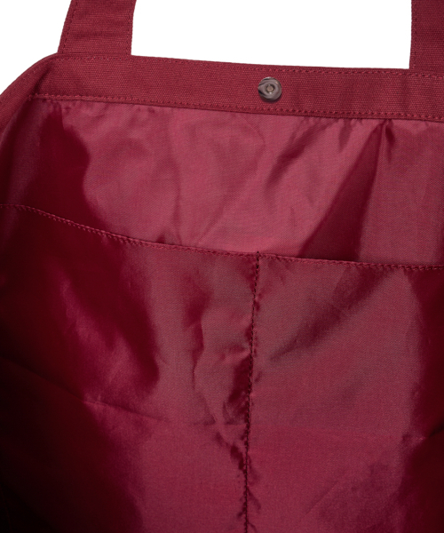 IUGAMAKARAS(イウガマカラス)の「IUGA Big Shopper Bag (Burgundy)(エコバッグ/サブバッグ・レディース・その他・FREE)」の14枚目の写真