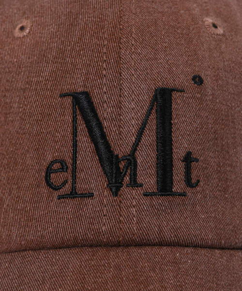 MUCENT(ムセント)の「シグネチャーボールキャップ(ブリックウォッシング)(キャップ・レディース・レンガ・FREE)」の3枚目の写真