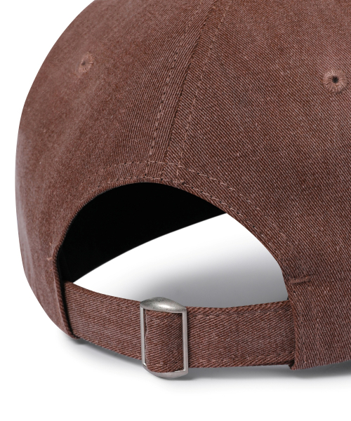 MUCENT(ムセント)の「シグネチャーボールキャップ(ブリックウォッシング)(キャップ・レディース・レンガ・FREE)」の4枚目の写真