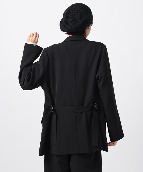 PAGEBOY（ページボーイ）の「イージーケア２WAYショルダージャケット（テーラードジャケット・レディース・ブラック/チャコールグレー/グレー系その他・SMALL/MEDIUM）」の13枚目の写真