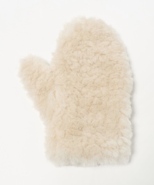 BEAUTY&YOUTH UNITED ARROWS(ビューティーアンドユースユナイテッドアローズ)の「ストリング ボア ミトン(手袋・レディース・モカ/イエロー/オフホワイト・FREE)」の17枚目の写真