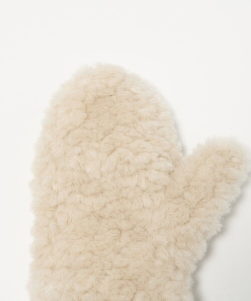 BEAUTY&YOUTH UNITED ARROWS(ビューティーアンドユースユナイテッドアローズ)の「ストリング ボア ミトン(手袋・レディース・モカ/イエロー/オフホワイト・FREE)」の15枚目の写真