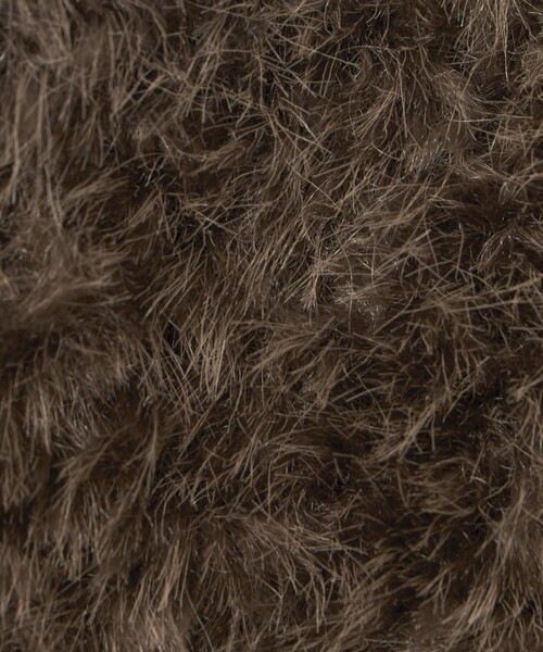 BEAUTY&YOUTH UNITED ARROWS(ビューティーアンドユースユナイテッドアローズ)の「ストリング ボア ミトン(手袋・レディース・モカ/イエロー/オフホワイト・FREE)」の9枚目の写真