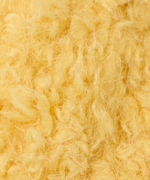 BEAUTY&YOUTH UNITED ARROWS(ビューティーアンドユースユナイテッドアローズ)の「ストリング ボア ミトン(手袋・レディース・モカ/イエロー/オフホワイト・FREE)」の5枚目の写真