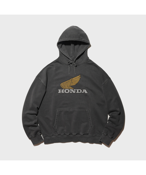 Vintage Logo Hoodie Charcoal（パーカー）｜HONDA MOTORCYCLE（ホンダ