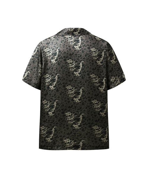 ERER(エルエル)の「メンズ シグネチャー レオパード シャツ ブラウン(シャツ/ブラウス・レディース・レオパード・3/4)」の5枚目の写真