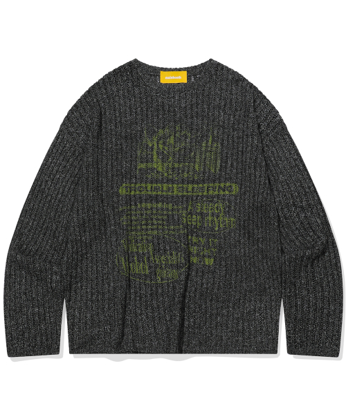 Insomnia Mesh Sweater (чёрный)