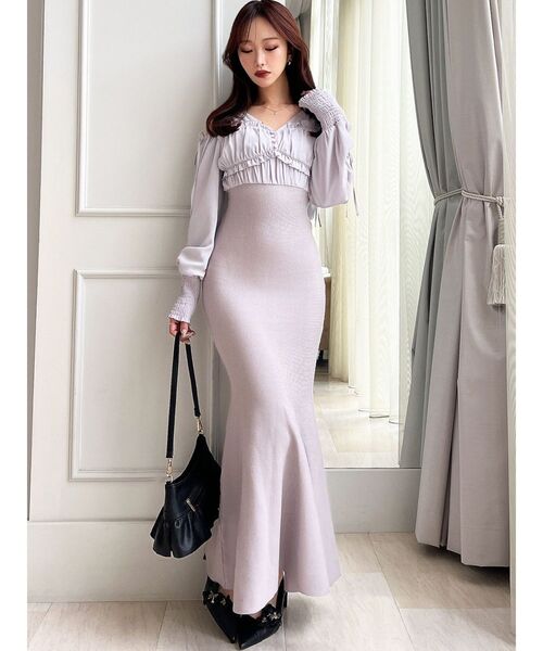 RESEXXY（リゼクシー）の「フリルデザインハンドバッグ（ハンドバッグ・レディース・ホワイト/ブラック・FREE）」の10枚目の写真