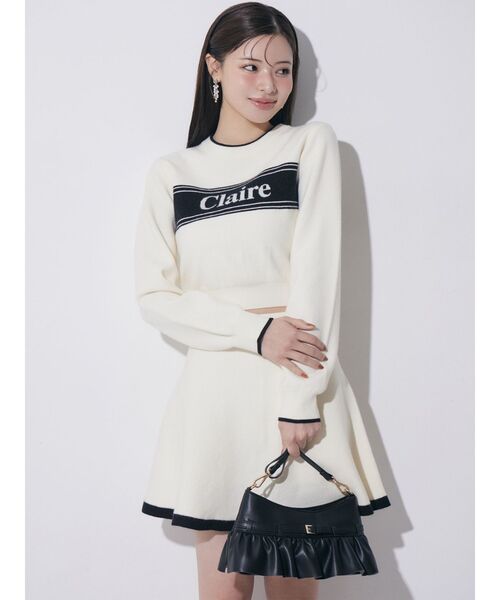 RESEXXY（リゼクシー）の「フリルデザインハンドバッグ（ハンドバッグ・レディース・ホワイト/ブラック・FREE）」の15枚目の写真