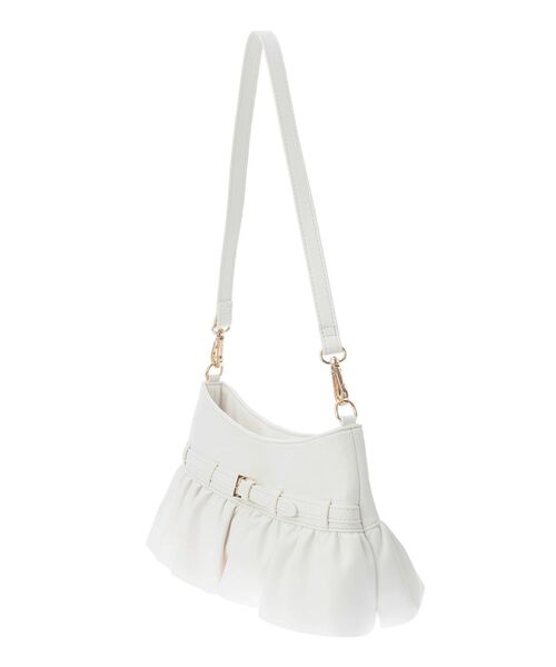RESEXXY（リゼクシー）の「フリルデザインハンドバッグ（ハンドバッグ・レディース・ホワイト/ブラック・FREE）」の19枚目の写真