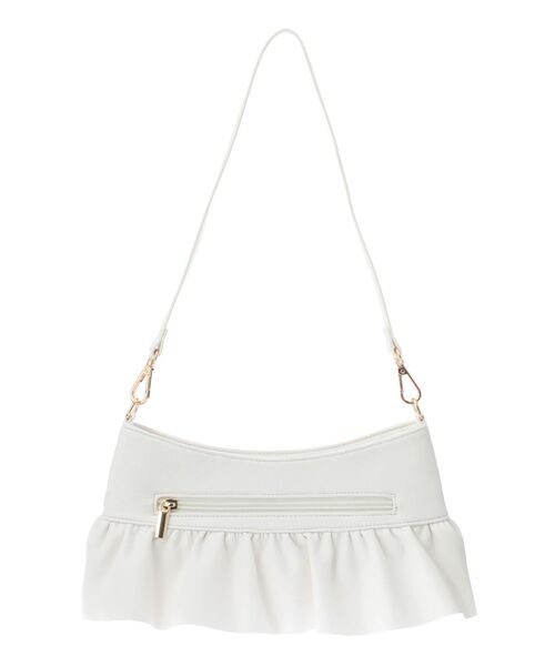 RESEXXY（リゼクシー）の「フリルデザインハンドバッグ（ハンドバッグ・レディース・ホワイト/ブラック・FREE）」の20枚目の写真