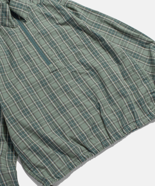 ESPIONAGE（エスピオナジ）の「Half Zip Anorak Shirt Green Check（シャツ/ブラウス・メンズ・その他・MEDIUM/LARGE/X-LARGE）」の7枚目の写真