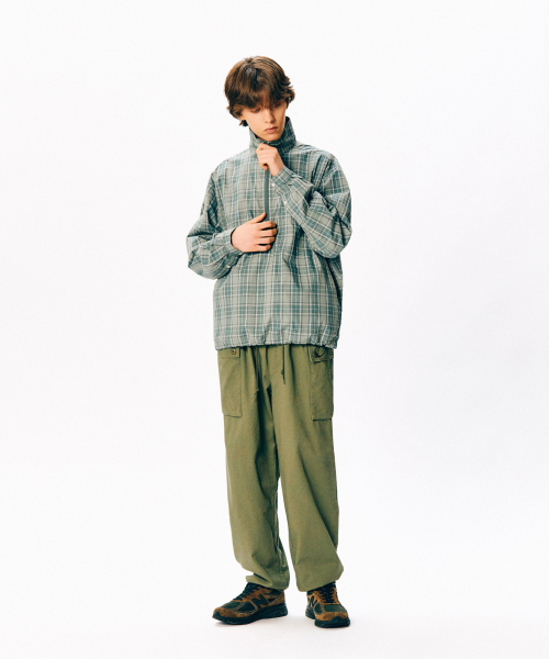 ESPIONAGE（エスピオナジ）の「Half Zip Anorak Shirt Green Check（シャツ/ブラウス・メンズ・その他・MEDIUM/LARGE/X-LARGE）」の13枚目の写真