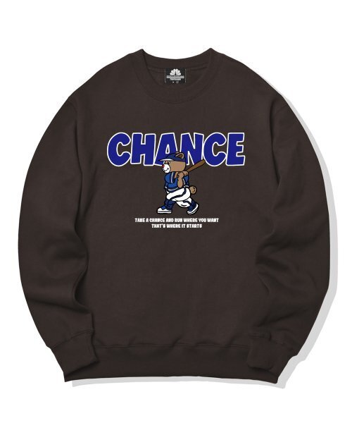 TRIPSHION(トリップション)の「ベースボールベアグラフィック クルーネック - ブラウン(スウェット・メンズ・その他・LARGE/MEDIUM/X-LARGE)」の1枚目の写真