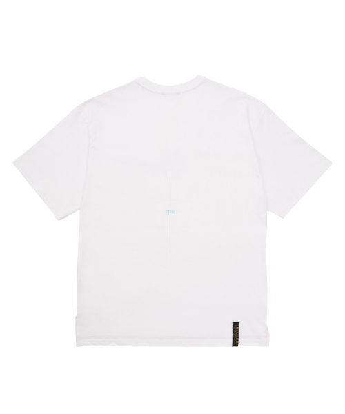STIGMA(スティグマ)の「Mad Oversized Short Sleeves T-Shirts White(Tシャツ/カットソー・メンズ・その他・LARGE/MEDIUM/X-LARGE)」の2枚目の写真