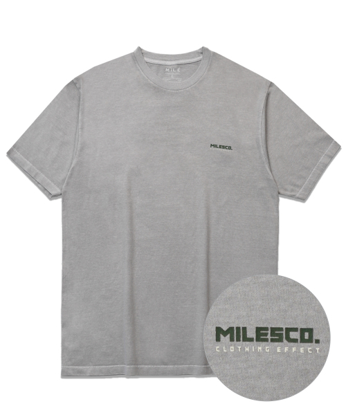 THE MILE（ザマイル）の「PIGMENT ESSENTIAL CREW [PIGMENT GREY]（Tシャツ/カットソー・メンズ・その他・LARGE/MEDIUM/SMALL/X-LARGE/X-SMALL）」の3枚目の写真