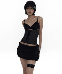 KASHIKO（カシコ）の「Knit Micro Skirt Black（スカート）」