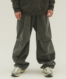 CAMEL WORK（キャメルワーク）の「ワイドコットンパラシュートパンツ（ピグメントチャコール）（その他パンツ）」