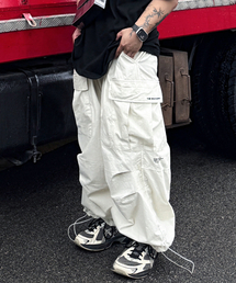 THE MILE（ザマイル）の「CN PIECE DYDING BALLON PANTS [BEIGE]（スウェットパンツ）」