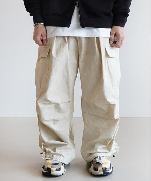 THE MILE（ザマイル）の「CN PIECE DYDING BALLON PANTS [BEIGE]（スウェットパンツ・メンズ・その他・LARGE/MEDIUM/SMALL）」の5枚目の写真