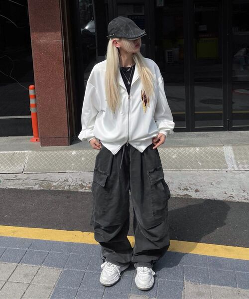 THE MILE（ザマイル）の「CN PIECE DYDING BALLON PANTS [BEIGE]（スウェットパンツ・メンズ・その他・LARGE/MEDIUM/SMALL）」の22枚目の写真