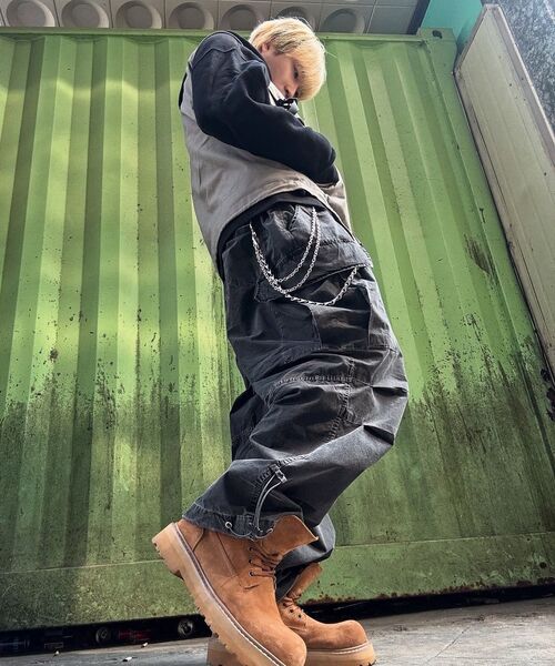 THE MILE（ザマイル）の「CN PIECE DYDING BALLON PANTS [BEIGE]（スウェットパンツ・メンズ・その他・LARGE/MEDIUM/SMALL）」の2枚目の写真