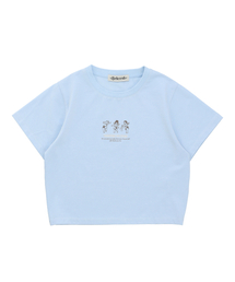 DELICCENT（デリセント）の「アンジェラクロップT [スカイブルー]（Tシャツ/カットソー）」