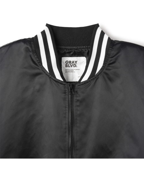 GRAYBLVD(グレイブラバット)の「ティティバサティジャケット GKAJK63(ブラック)(ブルゾン・レディース・ブラック・MEDIUM/LARGE)」の5枚目の写真