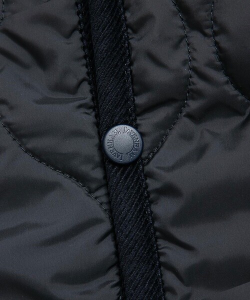 BROOKS BROTHERS（ブルックスブラザーズ）の「Brooks Brothers×LAVENHAM　デンハム　キルティングジャケット　Made in UK（その他アウター・メンズ・オリーブ/ダークネイビー・SMALL/MEDIUM/LARGE）」の10枚目の写真