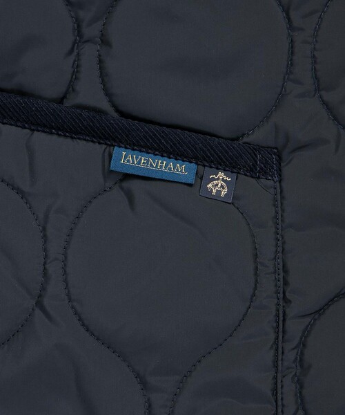 BROOKS BROTHERS（ブルックスブラザーズ）の「Brooks Brothers×LAVENHAM　デンハム　キルティングジャケット　Made in UK（その他アウター・メンズ・オリーブ/ダークネイビー・SMALL/MEDIUM/LARGE）」の11枚目の写真