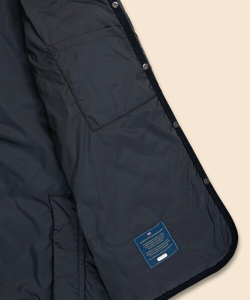 BROOKS BROTHERS（ブルックスブラザーズ）の「Brooks Brothers×LAVENHAM　デンハム　キルティングジャケット　Made in UK（その他アウター・メンズ・オリーブ/ダークネイビー・SMALL/MEDIUM/LARGE）」の12枚目の写真