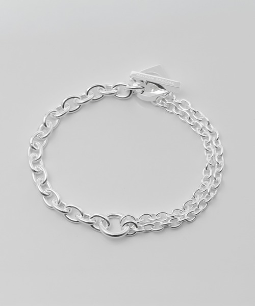 MAISON SPECIAL（メゾンスペシャル）の「《UNISEX》【Made In YAMANASHI Jewelry】Change Chain Bracelet/山梨産チェンジチェーンブレスレット【MAISON SPECIAL/メゾンスペシャル】（ブレスレット・メンズ・シルバー・FREE）」の2枚目の写真
