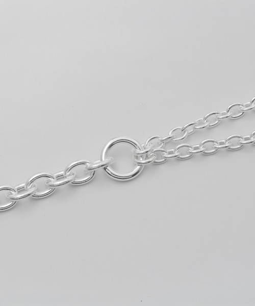 MAISON SPECIAL（メゾンスペシャル）の「《UNISEX》【Made In YAMANASHI Jewelry】Change Chain Bracelet/山梨産チェンジチェーンブレスレット【MAISON SPECIAL/メゾンスペシャル】（ブレスレット・メンズ・シルバー・FREE）」の3枚目の写真