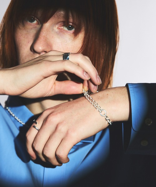 MAISON SPECIAL（メゾンスペシャル）の「《UNISEX》【Made In YAMANASHI Jewelry】Change Chain Bracelet/山梨産チェンジチェーンブレスレット【MAISON SPECIAL/メゾンスペシャル】（ブレスレット・メンズ・シルバー・FREE）」の8枚目の写真