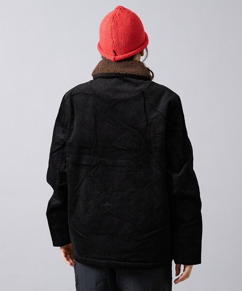 POLeR（ポーラー）の「【POLER/ポーラー】CORDUROY BOA JK/コーデュロイ/ボア/ユニセックス【WEB限定】（ブルゾン・メンズ・ブラック/ブラウン・M）」の7枚目の写真