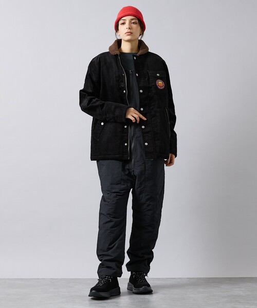 POLeR（ポーラー）の「【POLER/ポーラー】CORDUROY BOA JK/コーデュロイ/ボア/ユニセックス【WEB限定】（ブルゾン・メンズ・ブラック/ブラウン・M）」の15枚目の写真