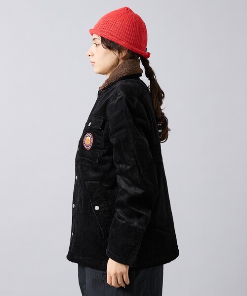 POLeR（ポーラー）の「【POLER/ポーラー】CORDUROY BOA JK/コーデュロイ/ボア/ユニセックス【WEB限定】（ブルゾン・メンズ・ブラック/ブラウン・M）」の18枚目の写真