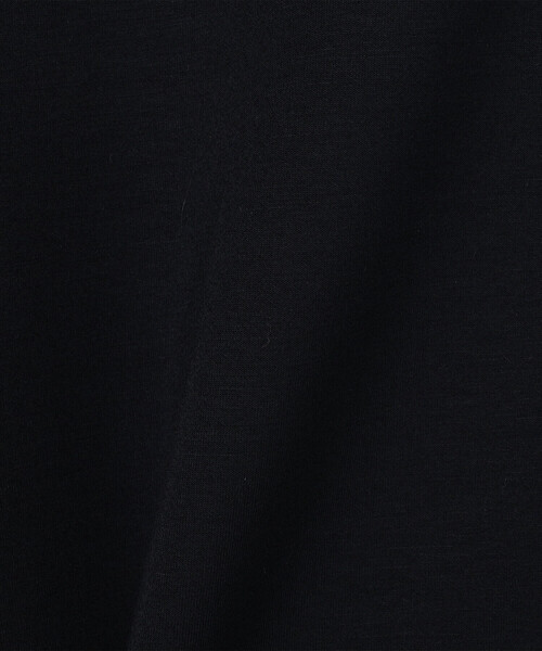 COMME CA Wardrobe（コムサワードローブ）の「ソフトストレッチダンボールニット ボトルネックプルオーバー（Tシャツ/カットソー・レディース・ネイビー/サックスブルー/ホワイト・FREE）」の13枚目の写真