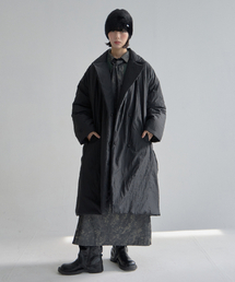 MOIREMOA（モアレモア）の「Warm Padding Coat-Black（ダウンジャケット/コート）」