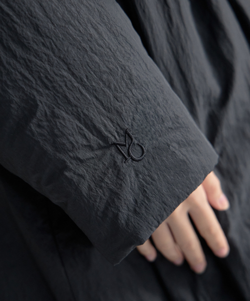 MOIREMOA(モアレモア)の「Warm Padding Coat-Black(ダウンジャケット/コート・レディース・その他・FREE)」の2枚目の写真
