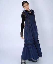 HARE（ハレ）の「ギャザーフリルキャミワンピース(HARE)（ワンピース）」