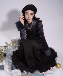 HARE（ハレ）の「ギャザーフリルキャミワンピース(HARE)（ワンピース）」