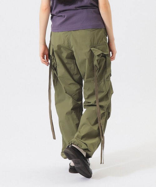 BEAMS BOY（ビームスボーイ）の「ナイロン ポプリン ミリタリー パンツ（カーゴパンツ・レディース・オリーブ/ネイビー・0/1/2）」の22枚目の写真