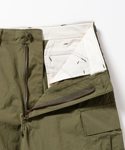 BEAMS BOY（ビームスボーイ）の「ナイロン ポプリン ミリタリー パンツ（カーゴパンツ・レディース・オリーブ/ネイビー・0/1/2）」の7枚目の写真