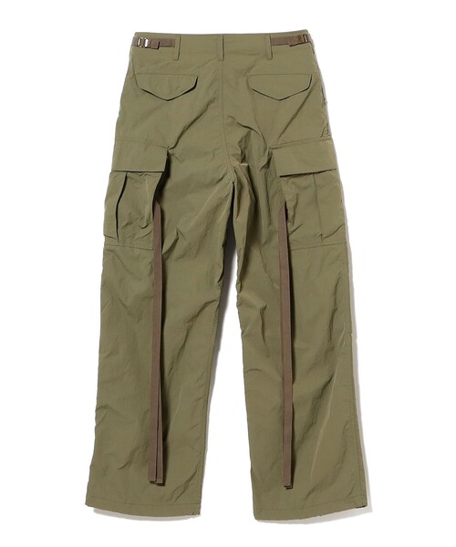 BEAMS BOY（ビームスボーイ）の「ナイロン ポプリン ミリタリー パンツ（カーゴパンツ・レディース・オリーブ/ネイビー・0/1/2）」の9枚目の写真