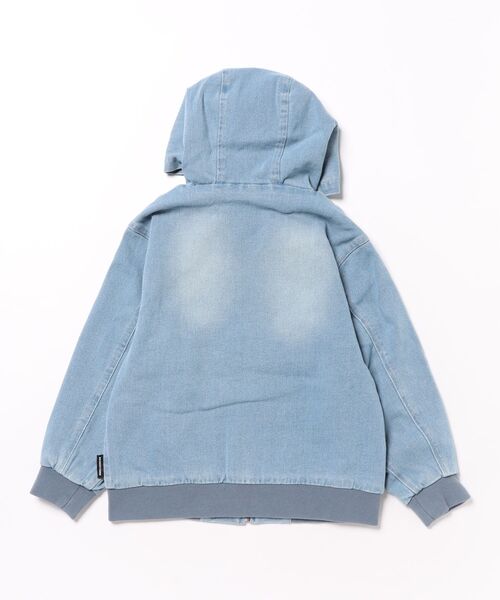 DC（ディーシー）の「DC/ディーシー 26 KD HOOD JACKET キッズ ジャケット YJK261502（その他アウター・キッズ・ライトブルー/ブラック・130cm/140cm/150cm/160cm）」の15枚目の写真